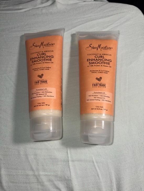 Shea Moisture Other - Shea Moisture Curl Enhancing Smoothie Tubes - Peach Orange Packaging